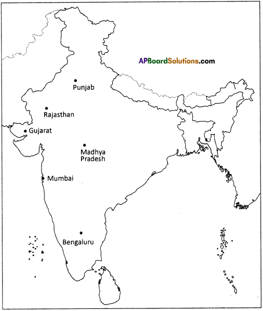 AP Board 9th Class Social Studies Solutions Chapter 6 Agriculture in India 1