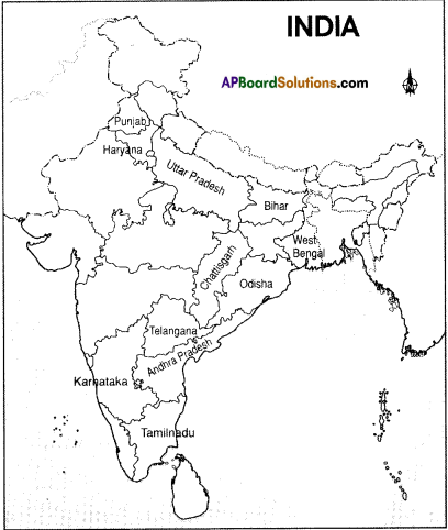 AP Board 9th Class Social Studies Solutions Chapter 6 Agriculture in India 4