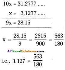 AP Board 9th Class Maths Solutions Chapter 1 Real Numbers Ex 1.1 13