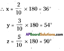 AP Board 9th Class Maths Solutions Chapter 4 Lines and Angles Ex 4.2 2