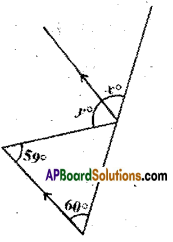 AP Board 9th Class Maths Solutions Chapter 4 Lines and Angles Ex 4.3 10