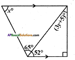 AP Board 9th Class Maths Solutions Chapter 4 Lines and Angles Ex 4.3 13