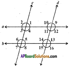 AP Board 9th Class Maths Solutions Chapter 4 Lines and Angles Ex 4.3 9