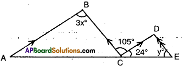 AP Board 9th Class Maths Solutions Chapter 4 Lines and Angles Ex 4.4 3