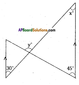 AP Board 9th Class Maths Solutions Chapter 4 Lines and Angles Ex 4.4 8
