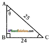 AP SSC 10th Class Maths Solutions Chapter 11 Trigonometry Ex 11.1 3