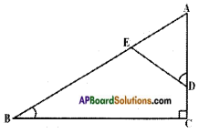 AP SSC 10th Class Maths Solutions Chapter 8 Similar Triangles Ex 8.2 1