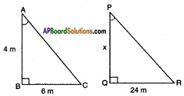 AP SSC 10th Class Maths Solutions Chapter 8 Similar Triangles Ex 8.2 11