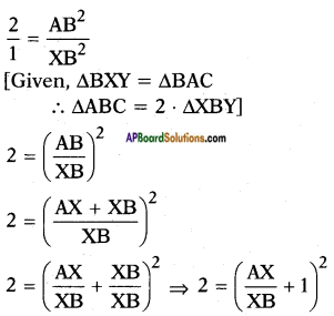 AP SSC 10th Class Maths Solutions Chapter 8 Similar Triangles Ex 8.3 7
