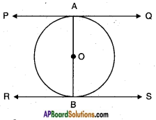 AP SSC 10th Class Maths Solutions Chapter 9 Tangents and Secants to a Circle Ex 9.1 4