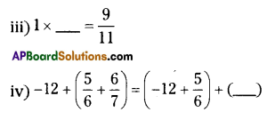 AP Board 8th Class Maths Solutions Chapter 1 Rational Numbers Ex 1.1 4