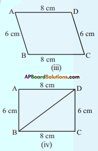 AP Board 8th Class Maths Solutions Chapter 3 Construction of Quadrilaterals Questions 8