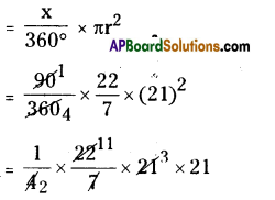 AP Board 8th Class Maths Solutions Chapter 8 Area of Plane Figures Ex 9.2 22