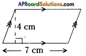 AP Board 8th Class Maths Solutions Chapter 9 Area of Plane Figures InText Questions 1