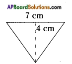 AP Board 8th Class Maths Solutions Chapter 9 Area of Plane Figures InText Questions 2