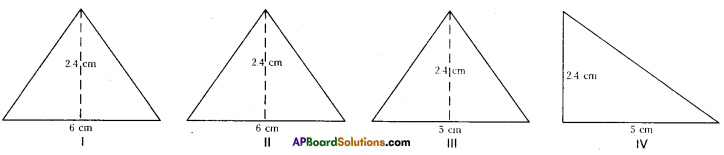 AP Board 9th Class Maths Solutions Chapter 11 Areas InText Questions 1