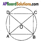 AP Board 9th Class Maths Solutions Chapter 12 Circles Ex 12.5 4