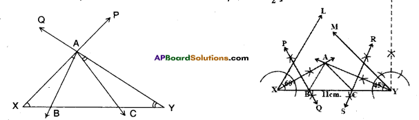 AP Board 9th Class Maths Solutions Chapter 13 Geometrical Constructions InText Questions 5