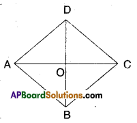AP Board 9th Class Maths Solutions Chapter 8 Quadrilaterals Ex 8.2 2