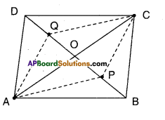 AP Board 9th Class Maths Solutions Chapter 8 Quadrilaterals Ex 8.3 9