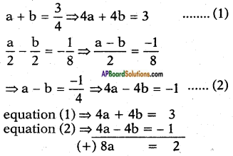 AP SSC 10th Class Maths Solutions Chapter 4 Pair of Linear Equations in Two Variables Ex 4.3 11
