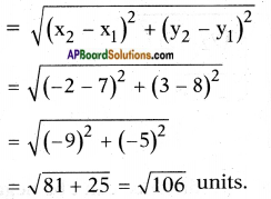 AP SSC 10th Class Maths Solutions Chapter 7 Coordinate Geometry InText Questions 6