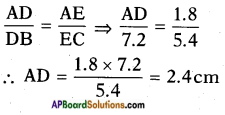 AP SSC 10th Class Maths Solutions Chapter 8 Similar Triangles InText Questions 8