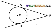 AP SSC 10th Class Maths Solutions Chapter 9 Tangents and Secants to a Circle InText Questions 2