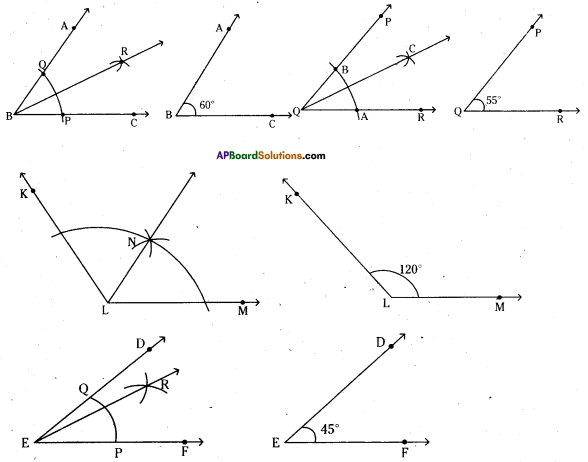 AP Board 6th Class Maths Solutions Chapter 10 Practical Geometry Ex 10.3 6
