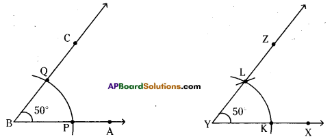 AP Board 6th Class Maths Solutions Chapter 10 Practical Geometry Unit Exercise 6