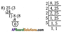 AP Board 6th Class Maths Solutions Chapter 3 HCF and LCM Ex 3.7 2