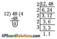 AP Board 6th Class Maths Solutions Chapter 3 HCF and LCM Ex 3.7 3