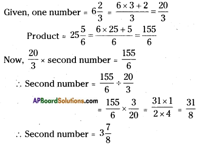 AP Board 6th Class Maths Solutions Chapter 5 Fractions and Decimals Ex 5.3 11