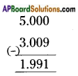 AP Board 6th Class Maths Solutions Chapter 5 Fractions and Decimals Ex 5.5 4