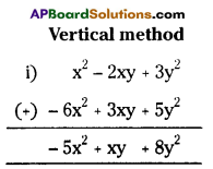 AP Board 7th Class Maths Solutions Chapter 10 Algebraic Expressions Ex 4 1