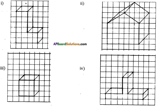 AP Board 7th Class Maths Solutions Chapter 14 Understanding 3D and 2D Shapes Ex 3 6