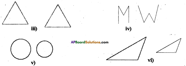 AP Board 7th Class Maths Solutions Chapter 8 Congruency of Triangles InText Questions 3