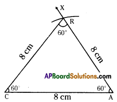 AP Board 7th Class Maths Solutions Chapter 9 Construction of Triangles Ex 2 2