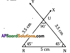 AP Board 7th Class Maths Solutions Chapter 9 Construction of Triangles Ex 3 5