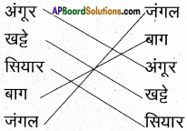 AP Board 6th Class Hindi Solutions सन्नद्धता कार्यक्रम Chapter 13 खट्टे अंगूर 6