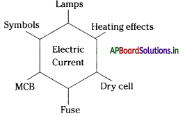 AP Board 7th Class Science Notes Chapter 7 Electricity – Current and Its Effect 1