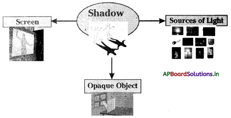 AP Board 6th Class Science Notes Chapter 11 Shadows – Images 2