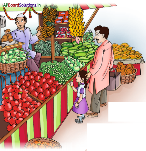 AP Board 1st Class English Solutions Lesson 5.1 Fruits 1