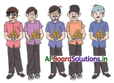 AP Board 3rd Class Maths Solutions 6th Lesson Let's Share 5