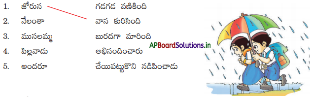 AP Board 3rd Class Telugu Solutions 3rd Lesson మంచి బాలుడు 4