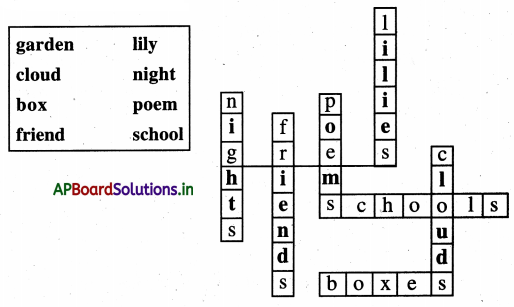 AP Board 4th Class English Solutions 1st Lesson Three Butterflies 5