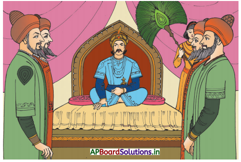 AP Board 4th Class English Solutions 7th Lesson Birbal Caught the Thief 1