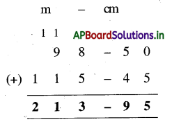 AP Board 4th Class Maths Solutions 10th Lesson Measurements 14