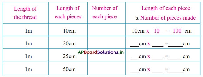 AP Board 4th Class Maths Solutions 10th Lesson Measurements 2