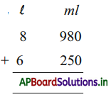 AP Board 4th Class Maths Solutions 10th Lesson Measurements 70